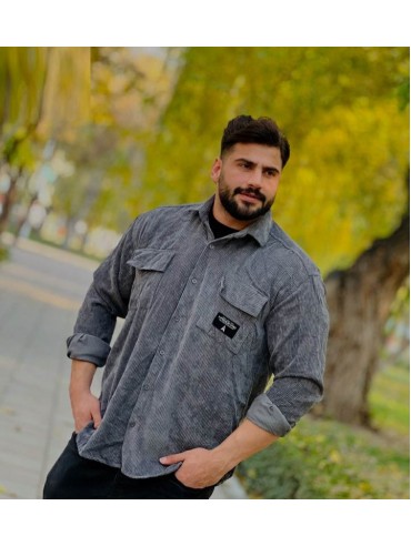 پیراهن مخمل سایز بزرگ کد 3058